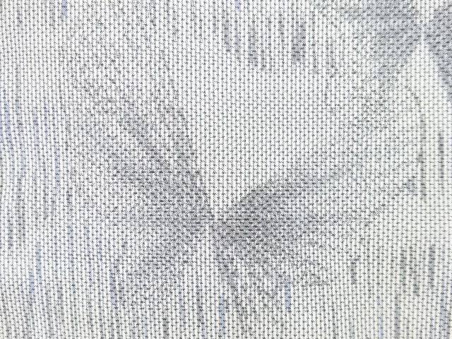 アンティーク　蝶模様織り出し本場大島紬着物